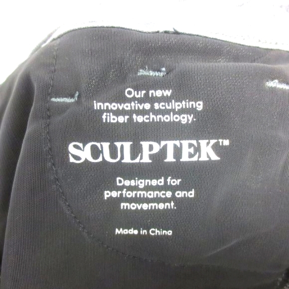 Athleta Gray Jeans Sculptek Soft Stretch Regular Rise Skinny Crop Size 2 - Picture 9 of 11